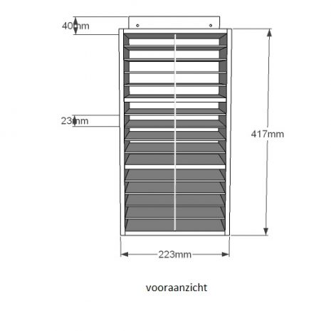 Mobieltjeshotel nummers vooraanzicht